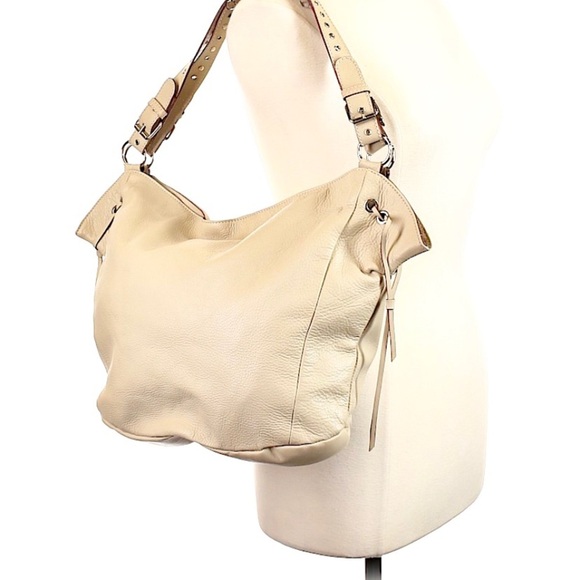 ROBERT PIERI large cream Leather hobo shopper in Excellent condition - Picture 3 of 9